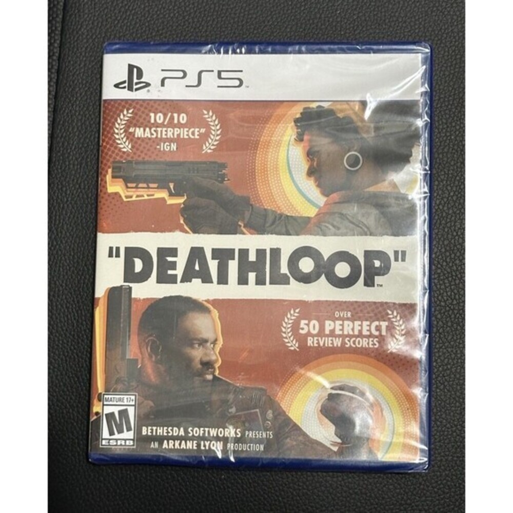 DEATHLOOP FOR PLAYSTATION 5 PS5 BRAND NEW AND FACTORY SEALED!
